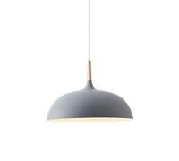 Paralume di Paralume Creativo Industriale Americano Decorazione Semplice Lampadari Lampada da soffitto Regolabile Apparecchi di Illuminazione per Camera da Letto, Sala da Pranzo (Grigio, 35 cm)