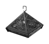 Paralume di protezione - Bruciatore di incenso ignifugo, supporto pieghevole in acciaio inossidabile 304 resistente al calore, per interni, giardino, campeggio, terrazza, casa sul retro del cortile