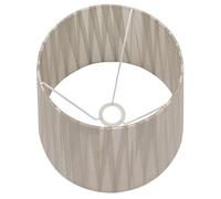 Paralume E14 in Ferro e Chiffon per Lampada da Tavolo | Braccetto Interno in Ferro, Coprilampada Decorativo, per Studio e Scrivania, Adatto a Hotel e Affitti