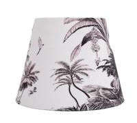 Paralume E27 E14, Paralume in Tessuto di Velluto, Paralumi Decorativi a Botte di Ricambio per Lampade da Terra da Tavolo, 4,3 x 6,7 x 5,1 Pollici (Foresta pluviale)