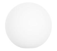 Paralume E27 in Vetro Bianco a Sfera per Lampada Sospesa | Fitter 55mm, Diffonde Luce Morbida e Nasconde la Lampadina Nuda, per Hotel e Studio