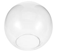 Paralume Globo Vetro Trasparente per Lampadari e Applique Soggiorno | Forma Sferica Unica, Superficie Liscia e Piacevole al Tatto, Adatto a Bar e Soggiorno