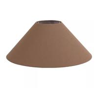 Paralume Grande paralume retrò in lino E27, utilizzato per sostituire la copertura di lampade da terra, a sospensione e da scrivania nelle case famiglia(Brown,Diameter60cm)