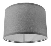 Paralume in Lino per Lampade da Terra Attacco E27, 4cm | Diffonde Luce Morbida, Accessorio per Hotel e Lettura, Misura per Rinnovo di Vecchia Piantana