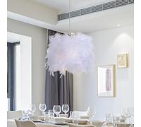 Paralume in piuma Paralume decorativo a sospensione per soggiorno, casa di