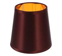 Paralume in Stoffa E14 per Lampade da Tavolo e Soffitto | Diffusione Calda della Luce, Protegge gli Occhi, Adatto a Case in Affitto e Hotel, Bianco Dorato