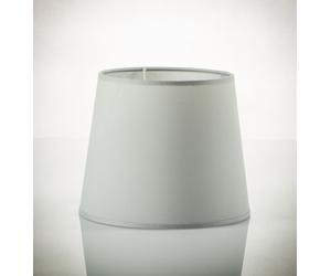 Paralume In Tessuto Ø38Cm Grigio Adatto Per E27 Lampada A Sospensione Lampada