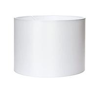 Paralume in tessuto, attacco E27, bianco, bianco, 30cm