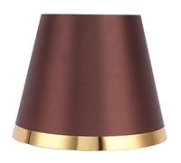 Paralume in Tessuto Paralume Moderno in Stile Europeo per Lampada da Tavolo E27 e Lampada da Terra Camera da Letto Soggiorno Dormitorio Decorazione Ufficio(Caffè)