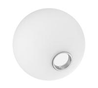 Paralume in Vetro a Forma di Opaco per Lampade E27, 40 MM | Ricambio per Plafoniere e Lampade da Terra, Attacco Filettato, Riduce Ombre Nette e Abbagliamento