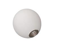 Paralume in vetro bianco for lampadina G9 | Luce diffusa morbida, design a forma di globo, utilizzo a sospensione/parete/soffitto