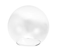 Paralume in Vetro Trasparente a Globo, Foro Singolo 6, 5-7 Cm