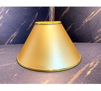 PARALUME LAMPADA, ORO, Ø 28 cm, MADE BY BANCI FIRENZE, HAND MADE IN ITALY