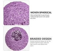 Paralume Lampada Rattan Coprilampada Per Plafoniera Copertura Del