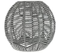 Paralume Lampada Rattan Tessuto Moderno Tonalità Leggera Soffitto