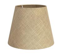 Paralume lino juta canapa tessuto naturale-beige 200mm Ø