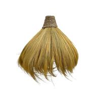 Paralume naturale Masai Indoor in erba marina e paglia stile bohémien