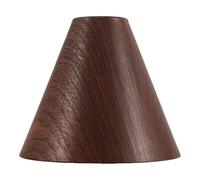 Paralume per Aromatica a Tromba in Ferro, 1cm, Caffè | Ricambio per Lampade da Tavolo Salotto, Luce Soffusa e Meno Abbaglio, per Casa e Soggiorno