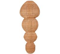 Paralume per lampada a sospensione in rattan intrecciato