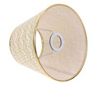 Paralume per Lampada da Comodino 24,3x15,2x18,5cm | Copertura in Metallo, Disegno Semplice, Luce d'Atmosfera, per Comodino, Ufficio, Cambio Rapido
