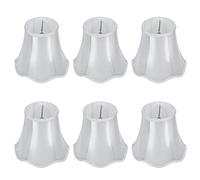 Paralume per lampada da parete, paralume per lampadario, paralume piccolo moderno in stile europeo con clip per lampada da tavolo e lampada da terra, set di 6