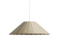 Paralume per lampada da soffitto per esterni Saranella in rattan sintetico grigio chiaro Ø 70 cm