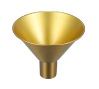 Paralume per Lampada in Ferro Oro, Stile Nordico Industriale | Diametro Foro 10mm, Struttura Leggera e Semplice, per Lampade a Sospensione e Locali