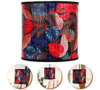 Paralume Per Lampada Soffitto in Bambù Intrecciato Copertura Del