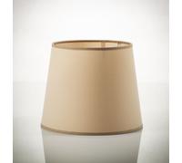 Paralume Per Lampadario E27 Ø38Cm Conico In Tessuto Beige