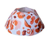 Paralume per Lanterna da Esterno Coprilanterna Cupola Schermo Diffusore con Anello per Appenderlo E Tagli Laterali per una Luce Uniforme PVC, 雪花迷彩