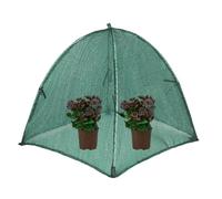 Paralume per piante, copertura da giardinaggio pop-up, rete da giardino, 58 x 58 x 58 cm, a rete per piante, per pomodori, fragole, verdure, giardino, balcone, cortile, pollaio, piscina