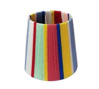 Paralume Piccolo paralume E27, coprilampada in filato colorato intrecciato a mano, parte superiore 12 cm/4,72", parte inferiore 17 cm/6,69", altezza 16 cm/6,29"(Figure8)