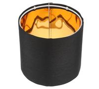 Paralume Pieghevole per Lampada da Tavolo e Piantana | Accessorio per Illuminazione Domestica, Struttura in Ferro e Tessuto, Nero, Decorazione Moderna Semplice