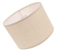 Paralume Rettangolare in Lino E27, Copertura Lampada Khaki, 4.2 Cm