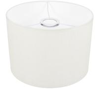 Paralume Rotondo in Cotone e Ferro, Stile Moderno Khaki | Sostituzione Facile per Plafoniera e Applique, Decorativo Robusto, per Hotel e Studio