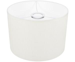 Paralume Rotondo in Cotone e Ferro, Stile Moderno Khaki | Sostituzione Facile per Plafoniera e Applique, Decorativo Robusto, per Hotel e Studio