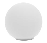Paralume Rotondo in Vetro Bianco G9 a Vite, Diffusione Morbida | Ricambio per Plafoniera e Lampada da Terra, Finitura Satinata, Look Semplice e Pulito, Interni Moderni