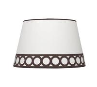 Paralume sospeso Dalia E27 nei toni del beige e del marrone, con dimensioni di 40 cm di diametro, 30 cm di profondità e 25 cm di altezza. Perfetto per illuminare il tuo spazio con stile.