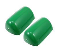 Paralume Vintage Verde in Plastica 2 Pezzi per Lampada e Plafoniera