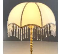 Paralume Vittoriano, Paralume Vintage da 7,9X da 7,5 Pollici con Nappe, Paralume della Frangia smerlata a Cupola, paralumi antichi Sostituzione per lampade da Tavolo E27