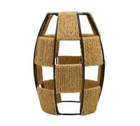 Paralumi artistici in rattan, paralumi unici per ambienti e sale da pranzo, unendo tradizione e modernità, illuminazione estetica tradizionale