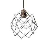 Paralumi per lampade da soffitto, Lampada a sospensione con gabbia in filo metallico, paralume, 22 x 17 cm, for sala da pranzo dell'hotel