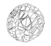 Paralumi per lampade da soffitto, Paralume Sfera Cava for Plafoniera Argento 10x10x10 cm