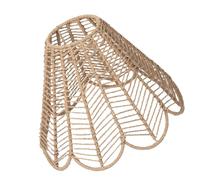 Paralumi unici in corda di carta, rattan, paralume a sospensione per interni, adatto per migliorare l'estetica moderna fatta a mano accessorio di illuminazione