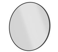 Parama Specchio tondo Ø 80 cm con cornice nero opaco