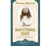 Paramahansa Yogananda Man'S Eternal Quest (Tascabile)