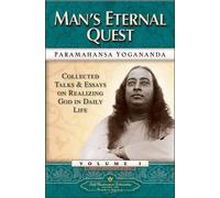 Paramahansa Yogananda Man'S Eternal Quest (Tascabile)