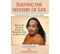 Paramahansa Yogananda Solving the Mystery of Life (Copertina rigida)