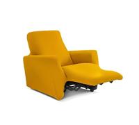 PARAMAISON Copripoltrona Relax Reclinabile, Fodera Elasticizzata Antimacchia Antigraffio Monoposto | Ocra