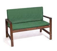 PARAMAISON Cuscino Panca 120x40 Cook, Imbottito, Sfoderabile, Antigraffio, con Laccetti, Interni od Esterni, Imbottitura 5 cm, Universale Copri Panca Giardino